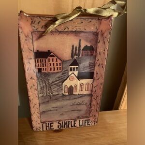 Vintage Ceramic wall plate